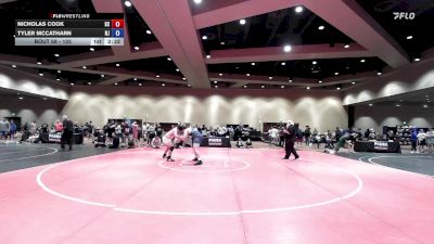 125 lbs Champ. Round 3 - Nicholas Cook, SC vs Tyler McCatharn, NJ