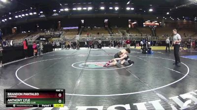 165 lbs Round 1 - Brandon Pantaleo, Caveman vs Anthony Lyle, Longwood Wrestling Club