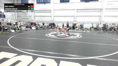 160 lbs Round Of 16 - Max Vitale, WV vs Jamison Devlin, NJ