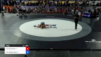 170 lbs Cons 8 #1 - Selena Mares-Castro, WA vs Brynn Shepardson, NY