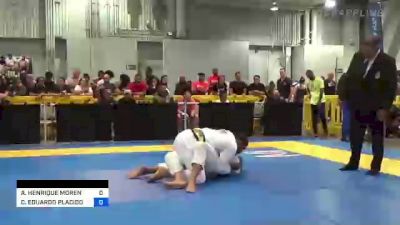 ALEXANDRE HENRIQUE MORENO MOREIR vs CARLOS EDUARDO PLACIDO LIMA 2022 World Master IBJJF Jiu-Jitsu Championship