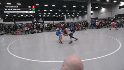 132 lbs Champ. Rd Of 32 - Logan Schad, Team Nazar Training Center vs Jackson Yeatman, Lions Wrestling Academy