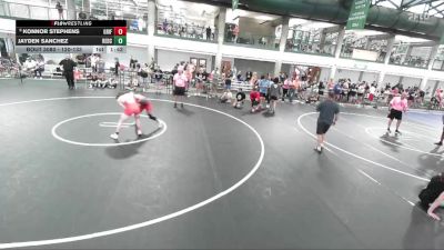 120-133 lbs Semifinal - Konnor Stephens, PSF Wrestling Academy vs Jayden Sanchez, Reed Custer