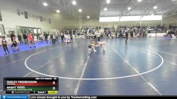 55 lbs Quarterfinal - Oakley Fredrickson, Wasatch vs Nashy Yates, Champions Wrestling Club