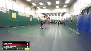 138 lbs Cons. Round 3 - Nathan Dorman, Newport Harbor vs Zach Smith, Great Oak