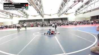 56-B lbs Consi Of 16 #1 - Brynn Lincoln, Team Tugman vs Dominic Offner, Lions Den FCWC