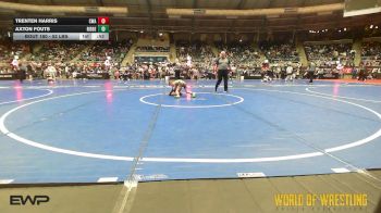 52 lbs Consi Of 4 - Trenten Harris, CWA vs Axton Fouts, Ridge Wrestling Club
