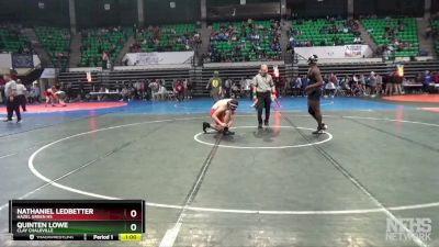 6A 190 lbs Cons. Round 4 - Nathaniel Ledbetter, Hazel Green HS vs Quinten Lowe, Clay Chalkville