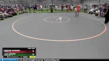 182 lbs 2nd Wrestleback (8 Team) - Sawyer VanRider, Florida vs Cole Rogers, Kansas Red