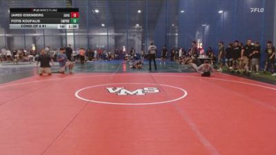 138 lbs Consi Of 8 #1 - Jared Eisenberg, Savage Wrestling Academy vs Fotis Koufalis, Empire Wrestling Academy