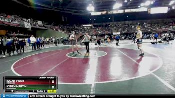 182 lbs Champ. Round 1 - Isaiah Twait, Meridian vs Kyden Martin, Post Falls