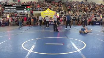 90 lbs Champ. Round 2 - Aj Castillo NE5, Mayanz Midwest Wrestling vs Zach Ryan SW3, Prodigy