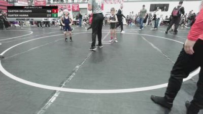 55 lbs Round Of 16 - Easton Delgado, Prime Wrestling vs Karter Hanna, Standfast