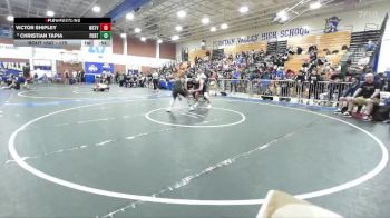 175 lbs Cons. Round 6 - Victor Shipley, Westview vs Christian Tapia, Porterville