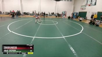 70 lbs Cons. Semi - Tracen Barton, Riverton USA Wrestling vs Miles Jackson, Eastside United Wrestling Club