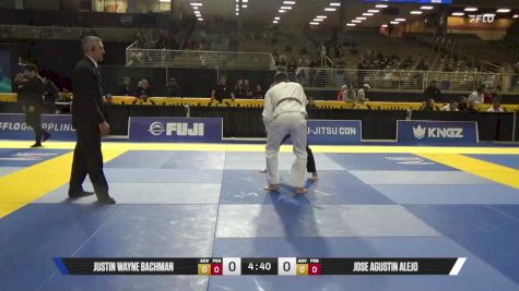 Jose Agustin Alejo vs Justin Wayne Bachman 2025 Pan Jiu Jitsu IBJJF Championship