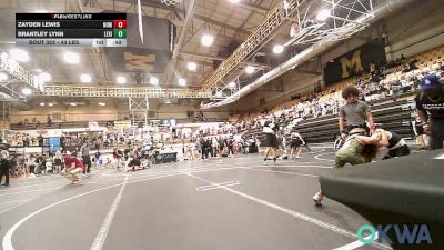 43 lbs Final - Zayden Lewis, Team Nomad vs Brantley Lynn, Lexington Wrestling Club