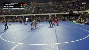 70 lbs Round 2 - Grace Morgan, TWC vs Skylah Barthel, MN Elite