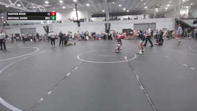 150 lbs Quarterfinals (8 Team) - Hunter Edge, Frost Gang vs Michael Horn, Team Darkhorse