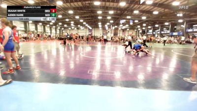 120 lbs Rr Rnd 2 - Isaiah White, Owen Valley vs Aiden Hare, Nashville Catholic Wrestling