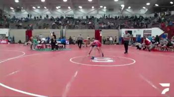 109 lbs 5th Place Match - Claire May, Roncalli vs Ella France, Spartans Wrestling Club