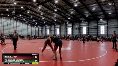 164 lbs Final - Bianca Lomeli, Steel Maidens vs Temprence Watson, Missouri Battle Gear Black