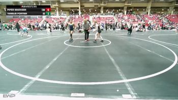 120 lbs Round 4 - Hadley Morgan, Paola vs Sabryn Carter, Maize
