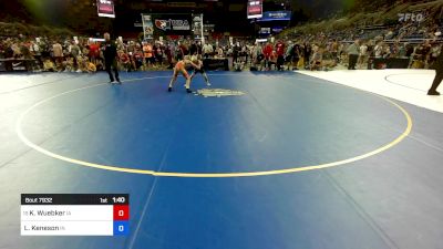 94 lbs Cons 16 #2 - Karson Wuebker, IA vs Lou Keneson, IN