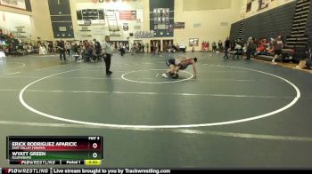 144 lbs Cons. Round 2 - Wyatt Green, Ellensburg vs Erick Rodriguez Aparicio, East Valley (Yakima)