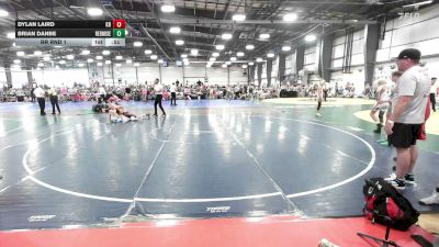 112 lbs Rr Rnd 1 - Dylan Laird, Kraken - MS vs Brian Danbe, RedNose Wrestling School - MS