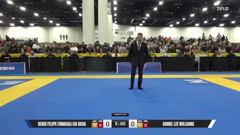 Daniel Lee Williams vs Denis Felipe Fumagali Da Silva 2025 World IBJJF Jiu-Jitsu No-Gi Championship