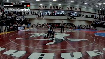 126 lbs Quarters & 1st Wb (16 Team) - Aden Hasty, Heard County vs Brytravious Harper, Elbert County