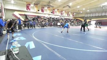 165 lbs Semifinal - Jesus Guzman, Lakeside/Lake Elsinore vs Riley Carnes, Temescal Canyon