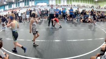 48 lbs Round 7 (10 Team) - Myles Dubord, Buxton vs Dawson Adkison, Panhandle Pitbulls