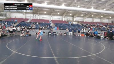 120 lbs Xander Poulin, Arizona vs Patrick Bulger, Pennsylvania Red