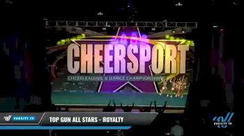 Top Gun All Stars - Royalty [2021 L3 Junior - Small - B Day 2] 2021 CHEERSPORT National Cheerleading Championship