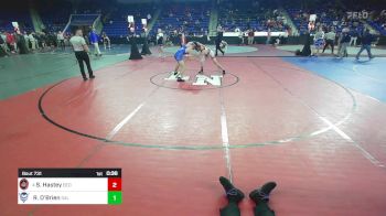 150 lbs Round Of 32 - Seth Hastey, Bedford vs Reilly O'Brien, Salem, NH