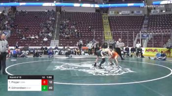 138 lbs Prelims - Trey Proper, Corry Area Hs vs Patrick Edmondson, Southern Columbia Area Hs