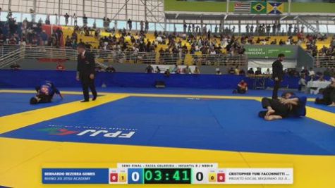 CRISTOPHER YURI FACCHINETTI DE A vs BERNARDO BEZERRA GOMES 2026 FPJJ Circuito Paulista GI Etapa 3