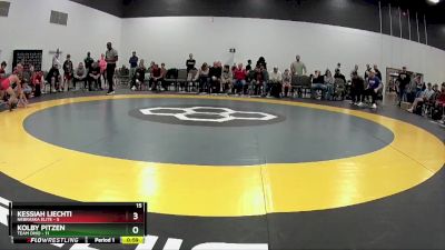 70 lbs Round 1 (6 Team) - Kessiah Liechti, Nebraska Elite vs Kolby Pitzen, Team Ohio