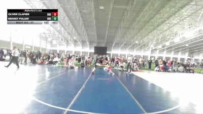 57 lbs Cons. Round 4 - Oliver Clapier, Northside Wrestling Club vs Bekket Fuller, Northside Wrestling Club