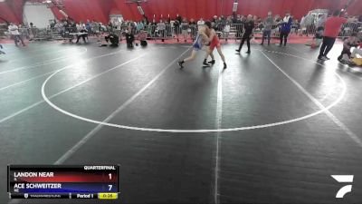 136 lbs Quarterfinal - Joshua Lassiter, IL vs Owen Schacht, WI