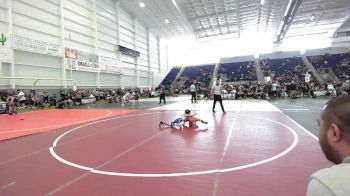 46 lbs Consi Of 4 - Mason Cantu, Wlv Jr Wrestling vs Zachary Barry, Inland Elite WC