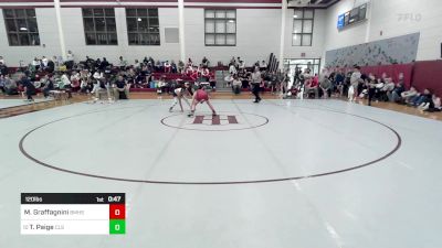 120 lbs Consi Of 16 #1 - Matthew Graffagnini, Brother Martin vs Trey Paige, Charlotte Latin