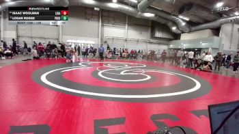 138 lbs Cons. Semi - Isaac Woolman, Legacy vs Logan Rogge, Pueblo County