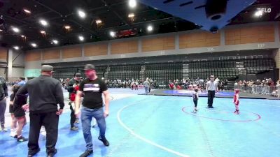 42-44 lbs Round 1 - Tatum Kutz, South Reno Wrestling Club vs Santino Aquino, Spanish Springs Wrestling Club