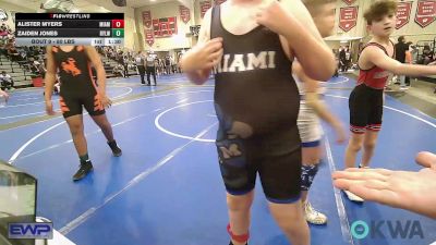 160 lbs Rr Rnd 2 - Alister Myers, Miami vs Zaiden Jones, Roland Youth League Wrestling