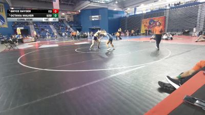 170 lbs Cons. Semi - Bryce Snyder, Palisades vs Octavia Walker, Norwin