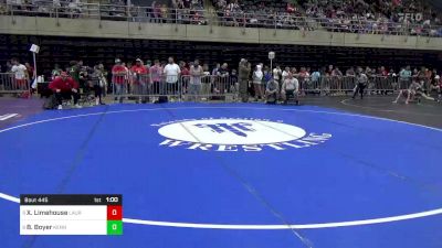 152 lbs Round Of 16 - Xavier Limehouse, Laurel, DE vs Blake Boyer, Kennett Square, PA