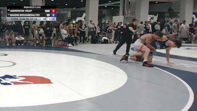 70 kg Cons. Sub-rd Of 16 - Anderson Heap, Osceola High School Wrestling vs Maksim Mukhamedaliyev, Izzy Style Wrestling